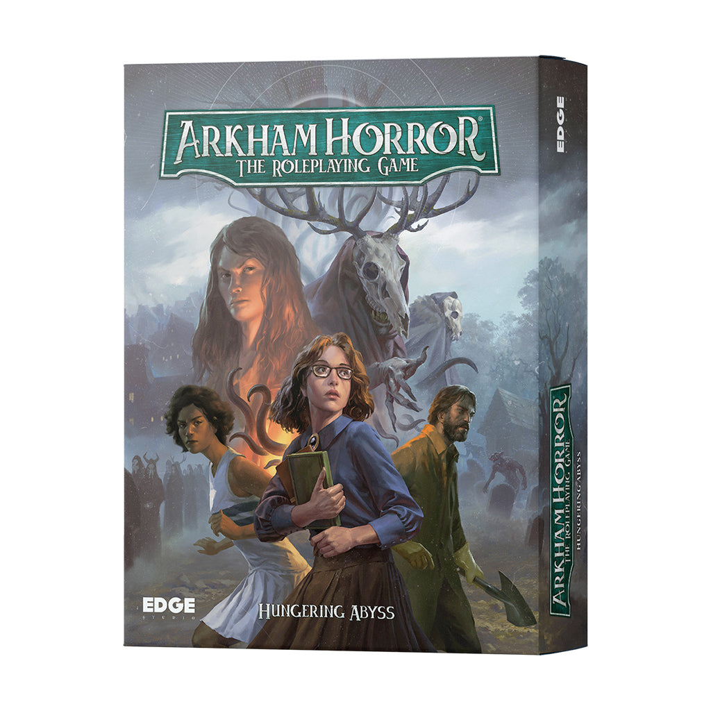 Arkham Horror RPG Starter Set - Hungering Abyss | Lovecraftian Horror Tabletop Game for Beginners | Perfect for Game Nights & Roleplaying Adventures