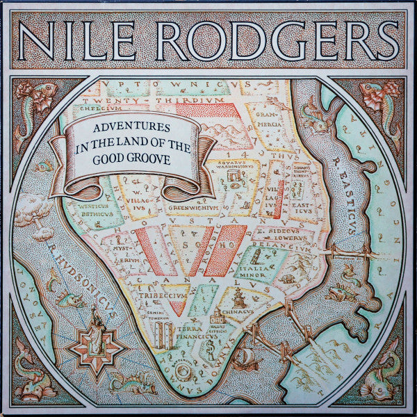 Nile Rodgers - Adventures In The Land Of The Good Groove Vinyl LP Album (VG+ Condition) | Rare Funk & Disco Record for Music Collectors & DJs