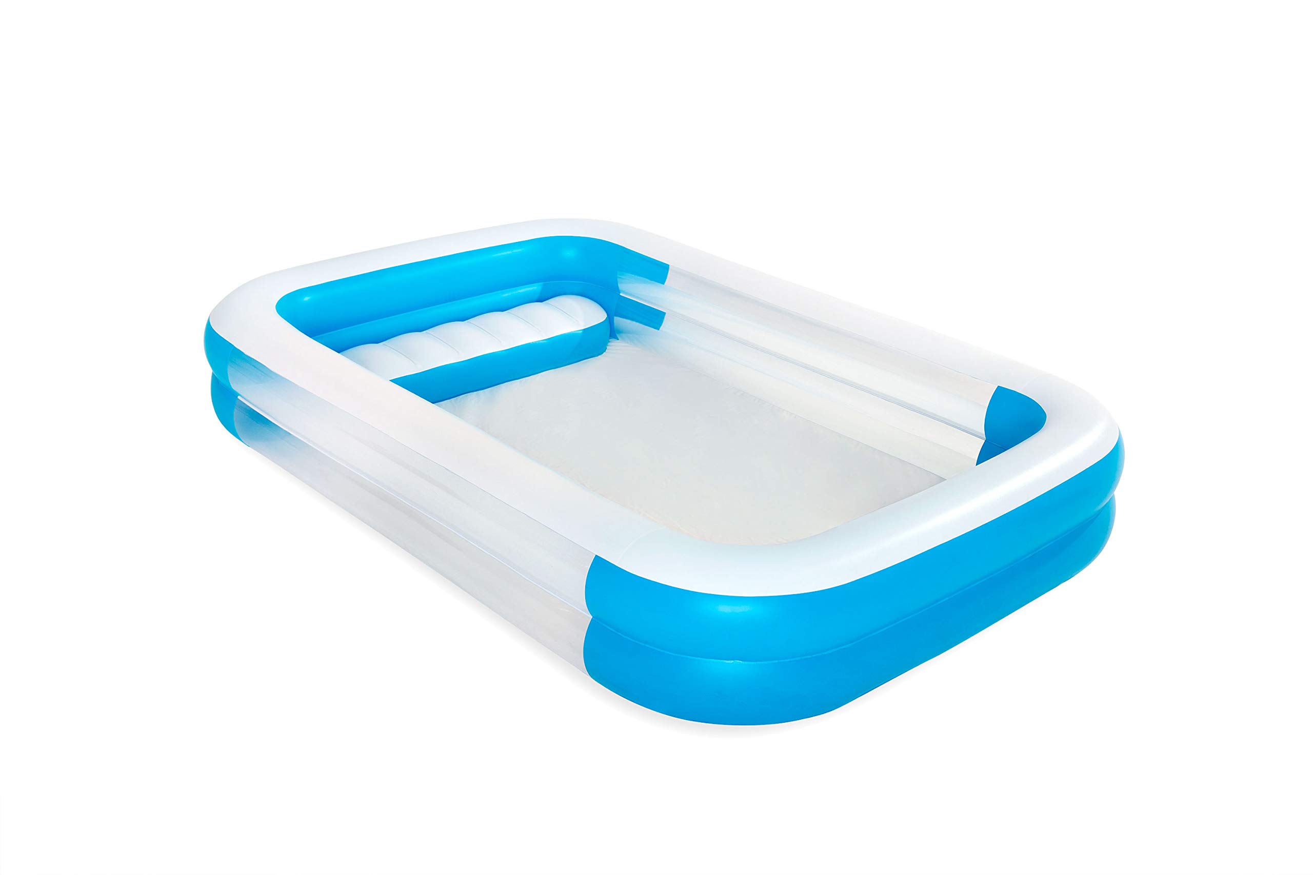 Bestway H2OGO! Inflatable Family Swimming Pool with Clear Windows - Large Outdoor Inflatable Pool for Kids & Adults, Perfect for Backyard, Garden, and Summer Parties