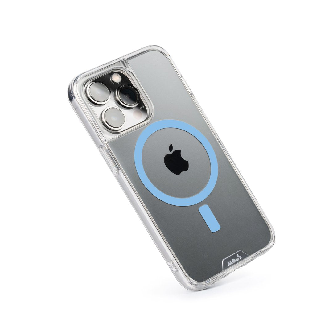 MagSafe® Compatible Clear iPhone Case - Slim & Protective Cover for iPhone 13/14/15 Pro Max - Anti-Yellowing, Shockproof Design - Perfect for Everyday Use, Travel & Work