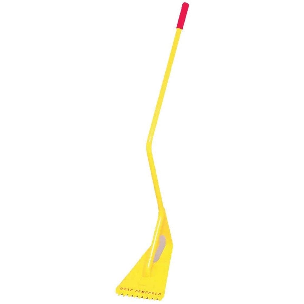 Premium Metal Roofing Tool - Heavy Duty Yellow Construction Tool for Roofing & DIY Projects | Perfect for Roof Installation, Repair & Home Improvement