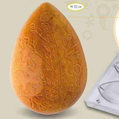Flower Egg Chocolate Mold - 4 Pack Silicone Baking Molds for Easter, DIY Candy Making & Home Baking - Perfect for Chocolate Eggs, Candies, Cupcakes and Holiday Treats