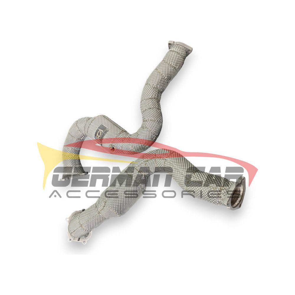 High-Performance Downpipes for 2013-2018 Audi A8/S8 (D4/D4.5) - Stainless Steel Exhaust Upgrade for Enhanced Power & Sound - Perfect for Street Racing & Performance Tuning