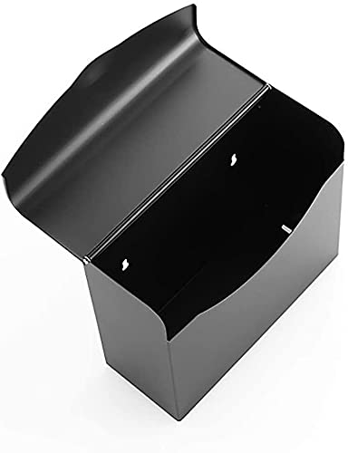 Wall Mounted Toilet Paper Holder - Space Saving Aluminum Bathroom & Kitchen Roll Holder - Durable Wall Mount TP Dispenser for Home, RV, Office (Perfect for Small Bathrooms & Tight Spaces)