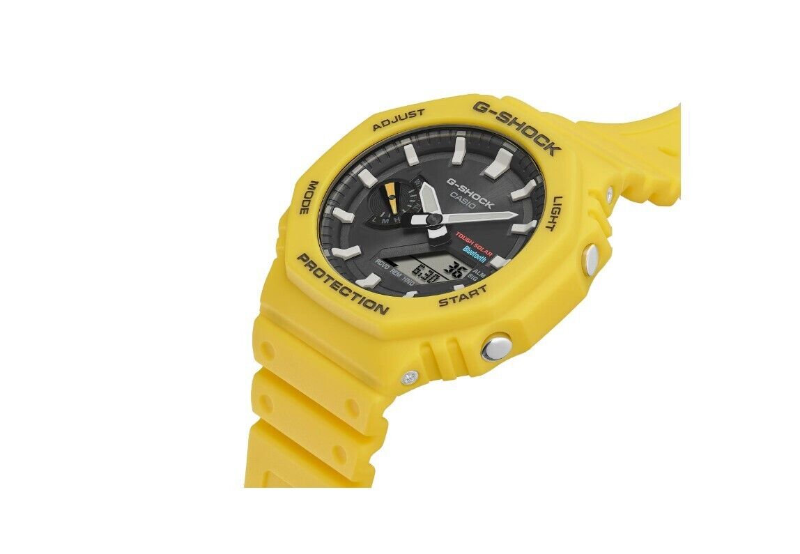Casio G-Shock GAB2100C-9A Analog-Digital Men's Watch - Shock Resistant, Water Resistant 200M - Perfect for Outdoor Sports, Hiking & Military Use
