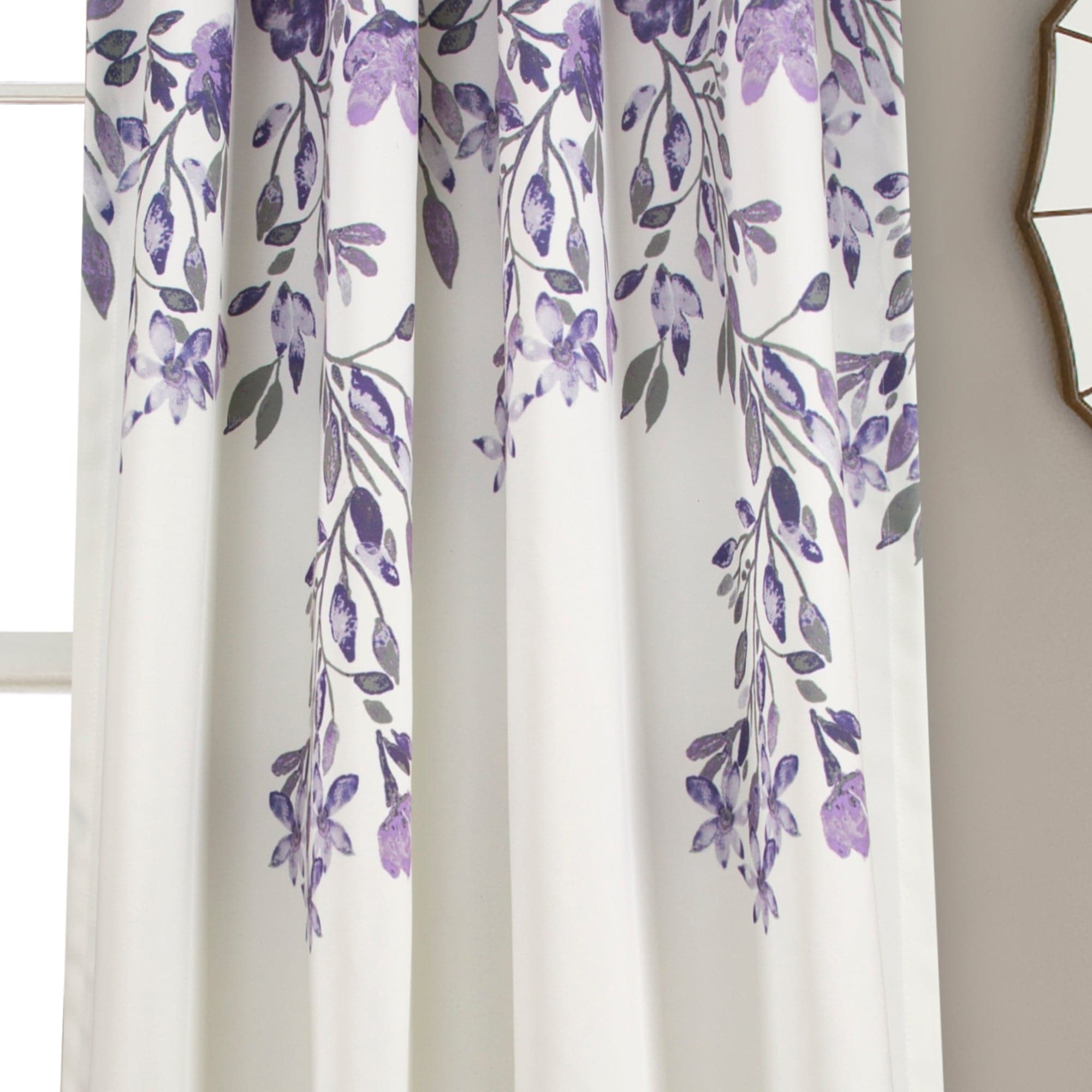 Tanisha Light Filtering Window Curtain Panel Set - Soft Sheer Drapes for Living Room & Bedroom - Blackout Privacy & UV Protection - 84 Inch Length (2 Panels)