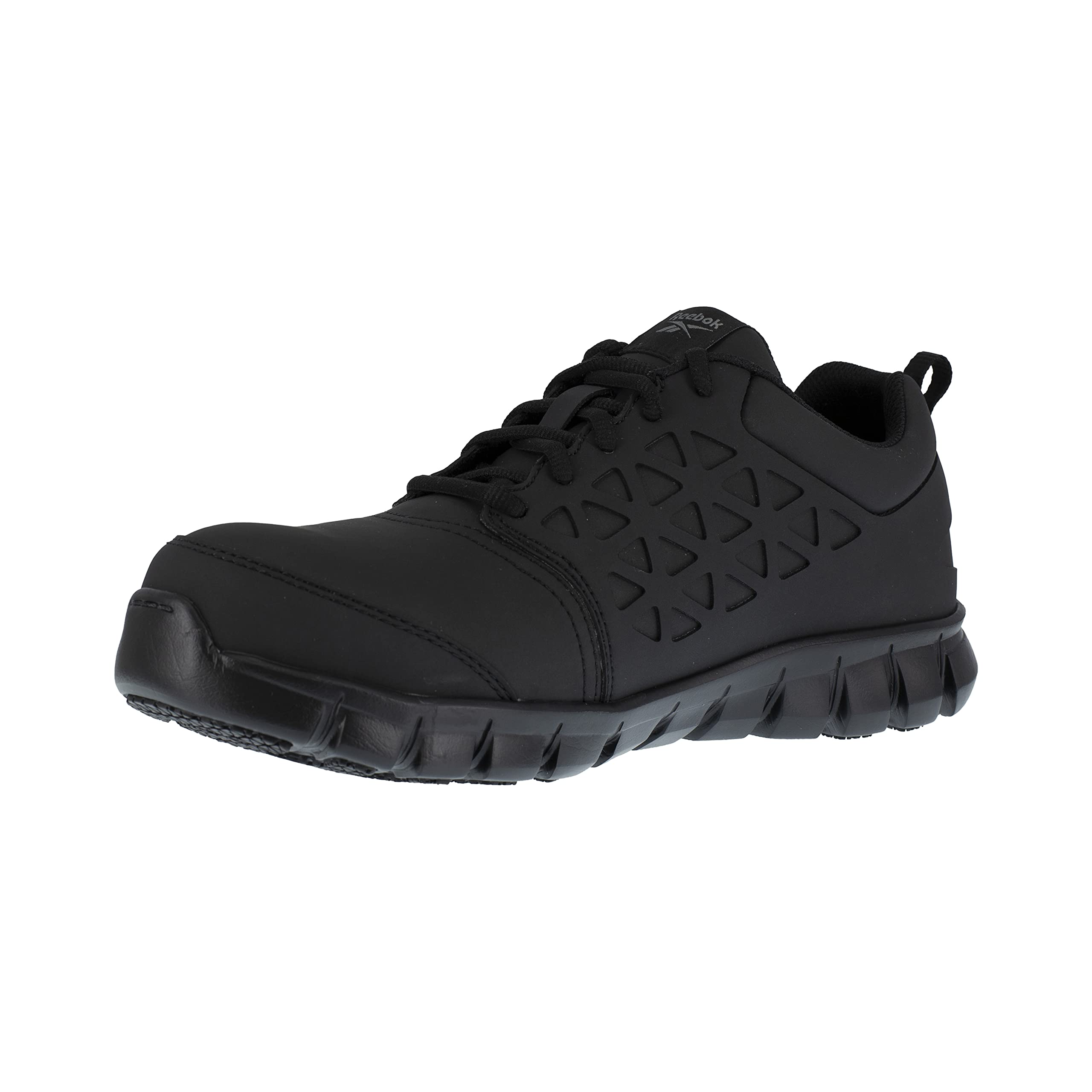 Reebok Men's Sublite Cushion Safety Toe Athletic Work Shoes - Steel Toe Industrial & Construction Sneakers for Comfort & Protection - Perfect for Warehouse, Factory, and Heavy Duty Jobs
