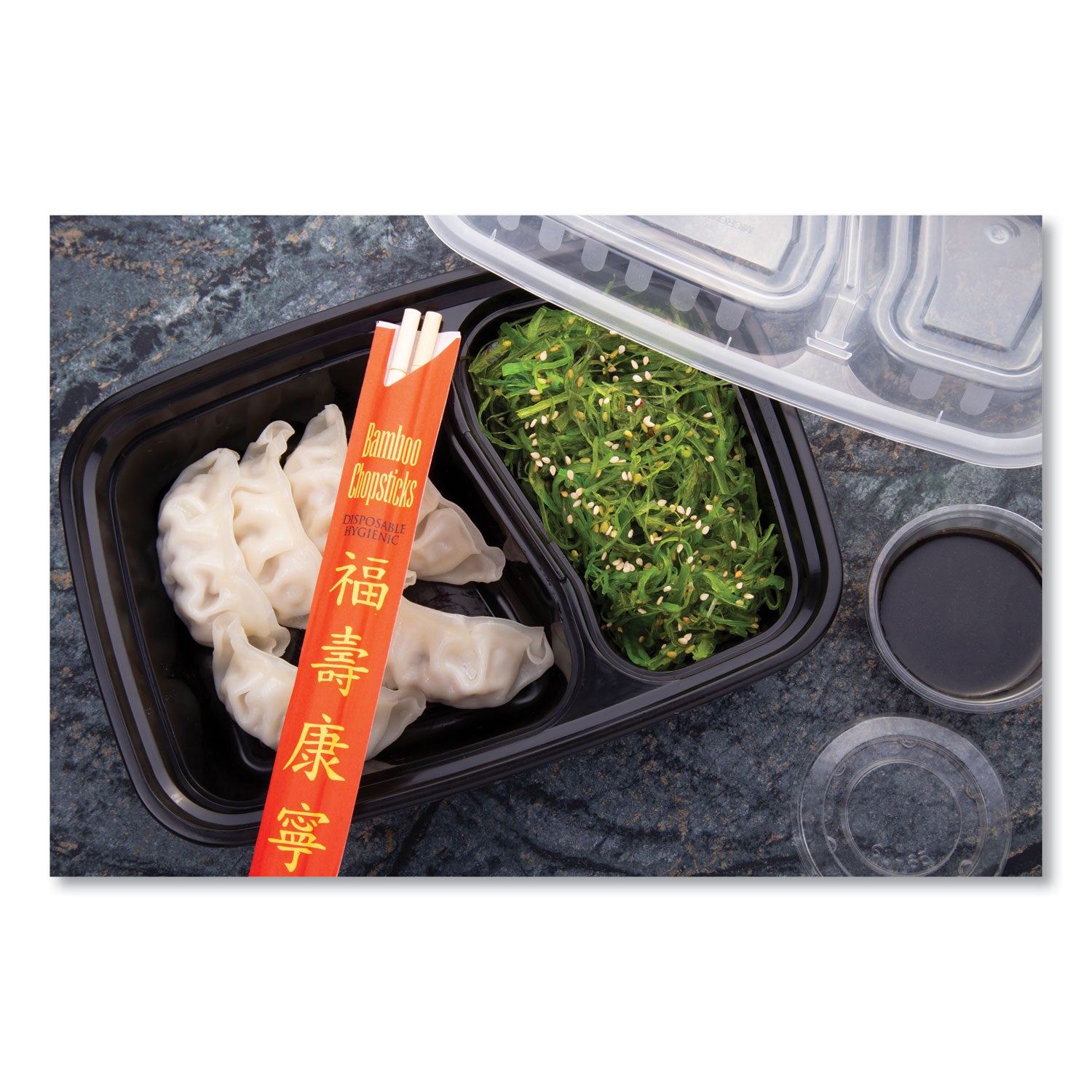 AmerCareRoyal® Natural Paper Chopsticks - 9 Inch, 1000 Count Bulk Pack - Perfect for Restaurants, Takeout, and Asian Cuisine