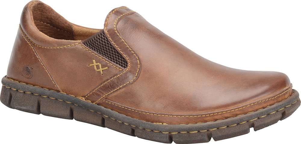 BORN Men's Sawyer Loafer - Comfortable Slip-On Dress Shoes for Business Casual & Office Wear | Premium Leather Loafers for Men