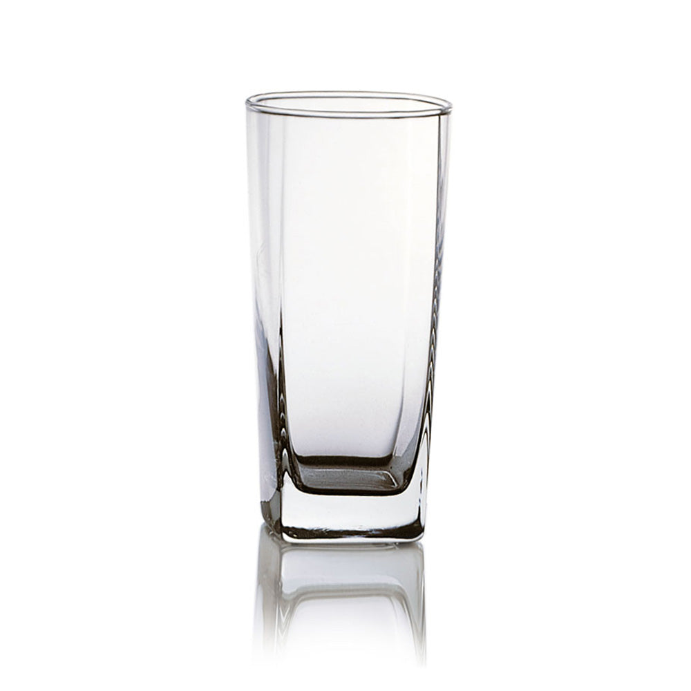 Premium 330ml Long Drink Tumblers Set of 6 - Elegant Glass Cups for Cocktails, Iced Coffee & Beverages - Perfect for Parties, Bars & Home Entertaining