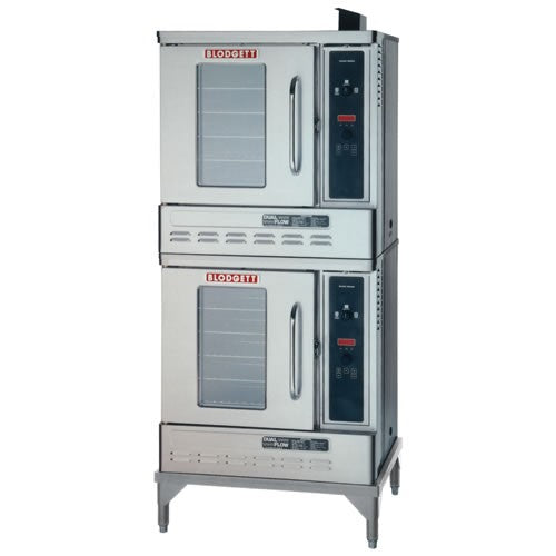 Blodgett DFG 50 Double Deck Gas Convection Oven - Half Size Commercial Kitchen Equipment for Baking, Roasting & Reheating | Perfect for Restaurants, Bakeries & Catering Services