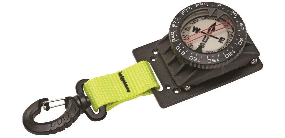 Best Waterproof Mounted Compass with BCD Clip for Scuba Diving & Marine Navigation | Professional Diving Gear for Underwater Exploration