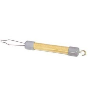 Kinsman Enterprises Inc Steel Wire Loop Button Hook with Zipper Pull Hook - Dressing Aid for Arthritis & Limited Mobility - Perfect for Pants, Jackets & Shoes