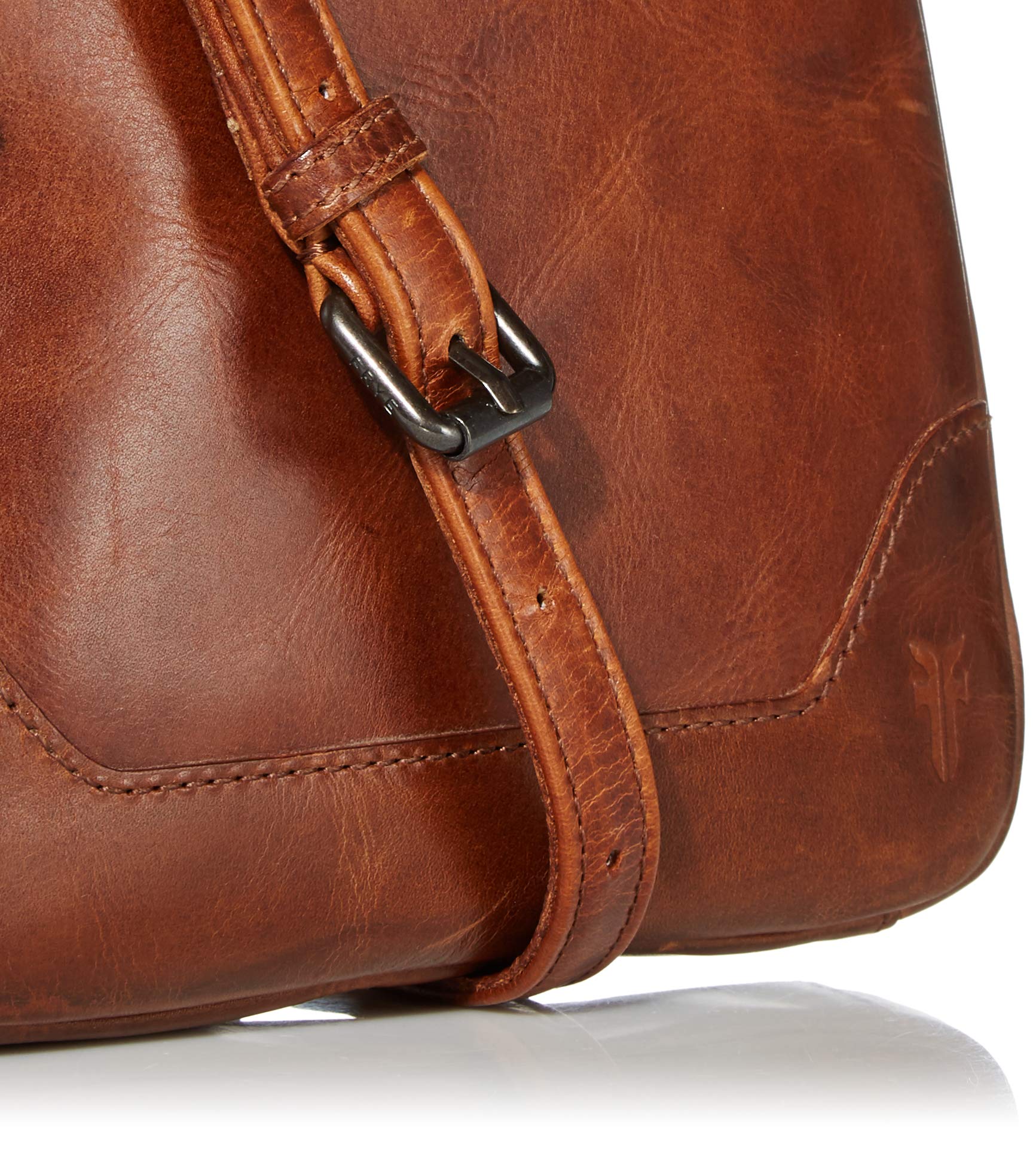 FRYE Melissa Swing Pack Zip Crossbody Bag for Women - Genuine Leather Shoulder Purse with Adjustable Strap, Perfect for Travel, Shopping & Everyday Use