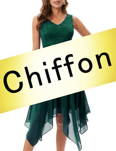 Dark Green_chiffon Skirt