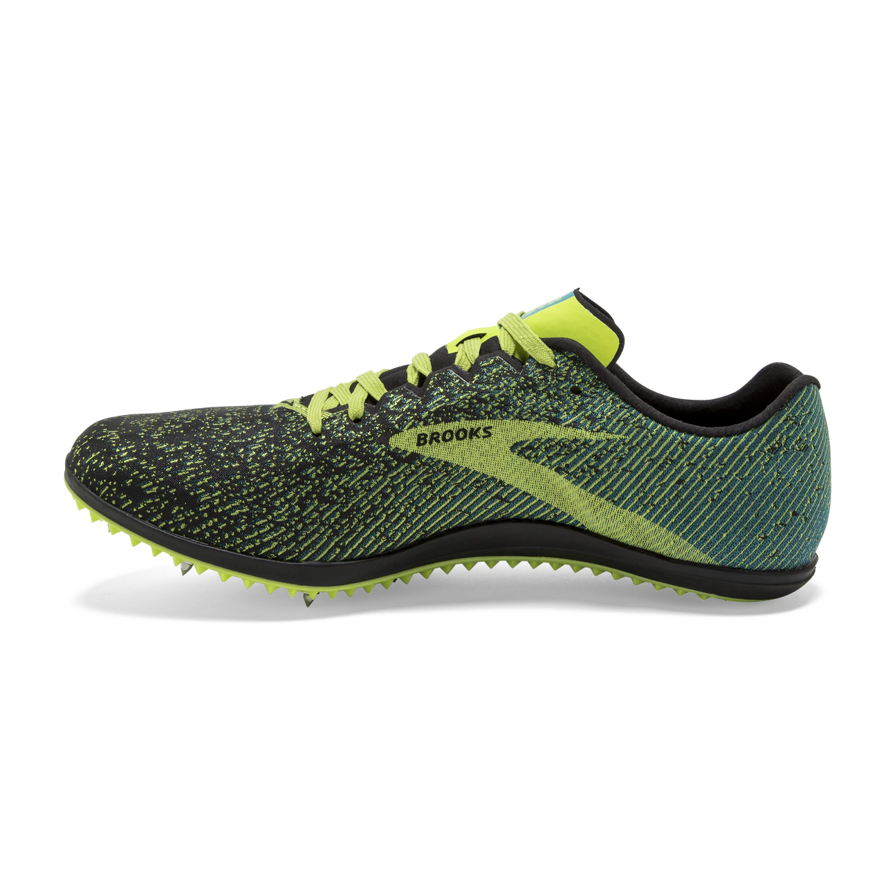 Men's Mach 19 Running Shoes - Black/Shoots/Blue Grass - Lightweight Athletic Sneakers for Jogging, Training & Gym Workouts