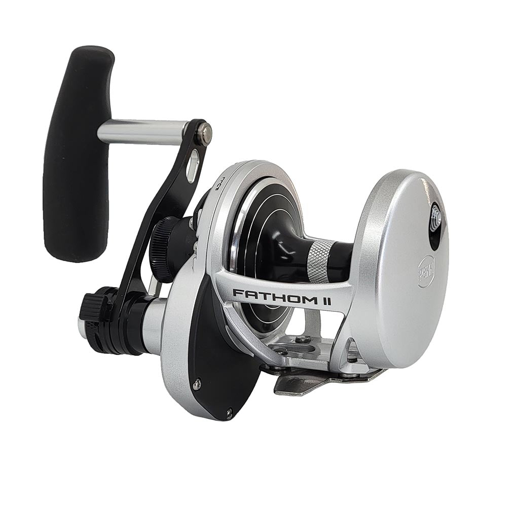 Penn Fathom II Two Speed Fishing Reels - Saltwater & Freshwater Fishing Gear for Offshore & Inshore Angling
