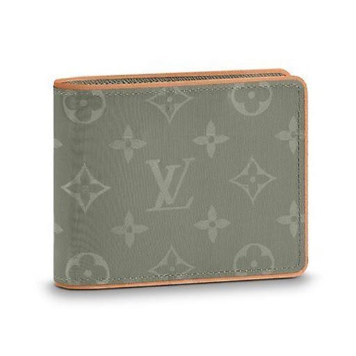 Louis Vuitton Monogram Titanium Multiple Wallet for Men - Fall Winter 2018 Collection - Perfect for Travel, Business & Everyday Use