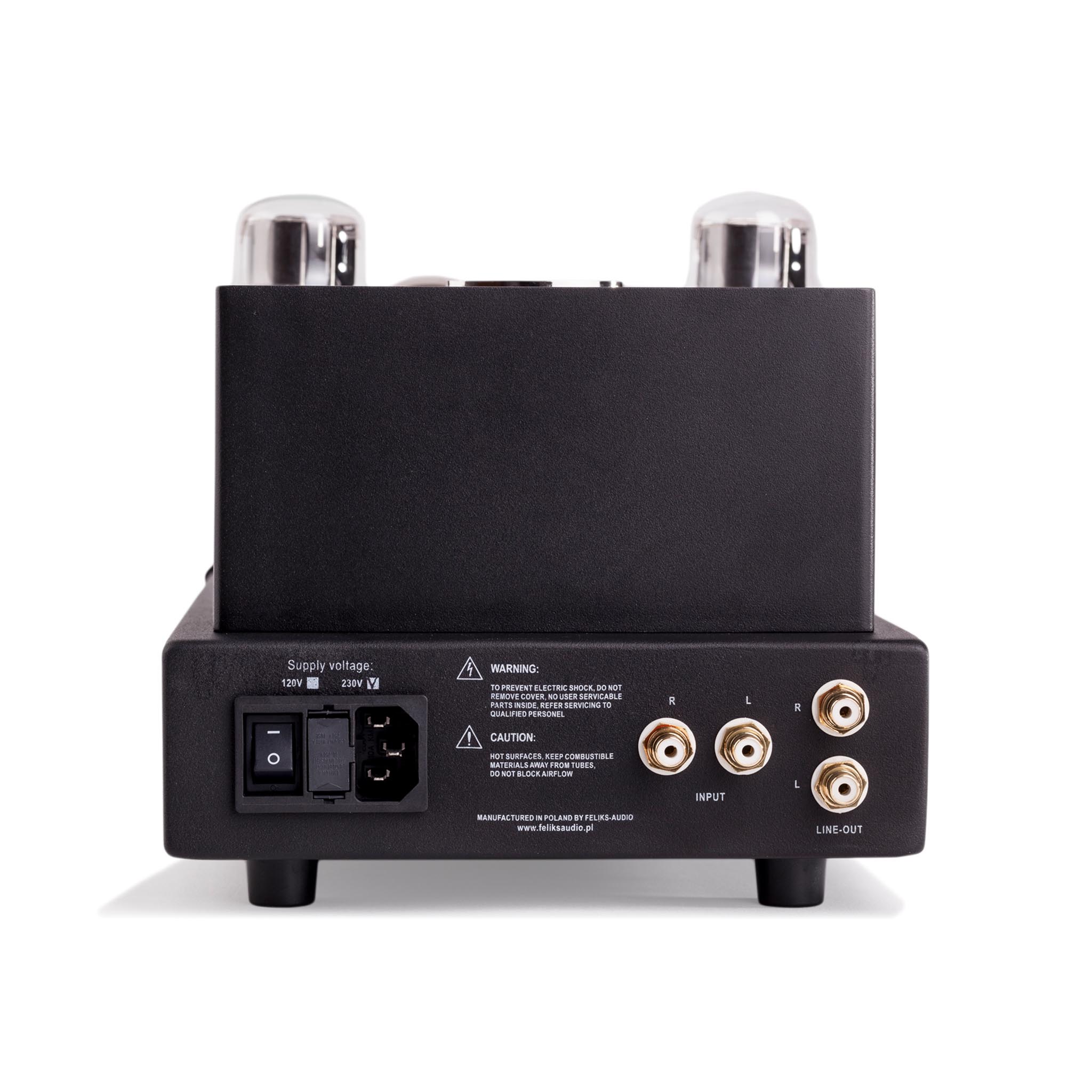 Feliks Audio Elise Mk II Tube Headphone Amplifier - High-End Audiophile Amp for Vinyl & Digital Music - Perfect for Home Listening & Studio Use
