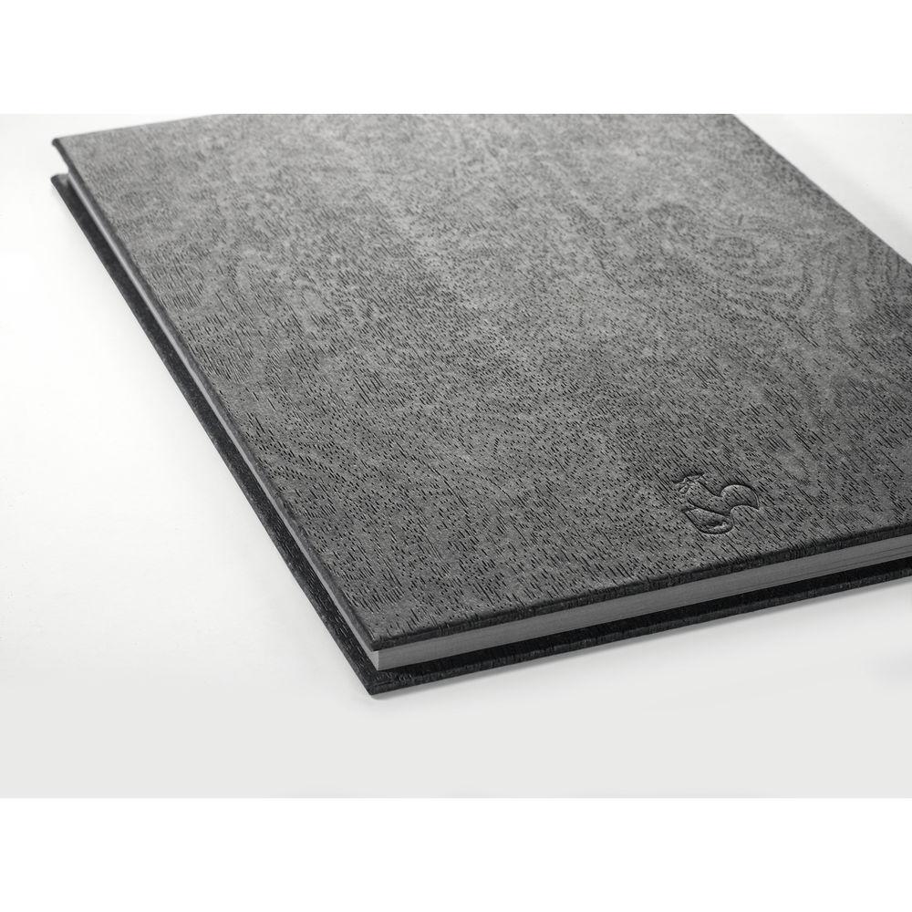 Hahnemühle The Gray Book - A5 Sketchbook, Anthracite Cover, 40 Sheets (100gsm) - Perfect for Drawing, Sketching & Watercolor - Artist Notebook for Travel & Studio Use