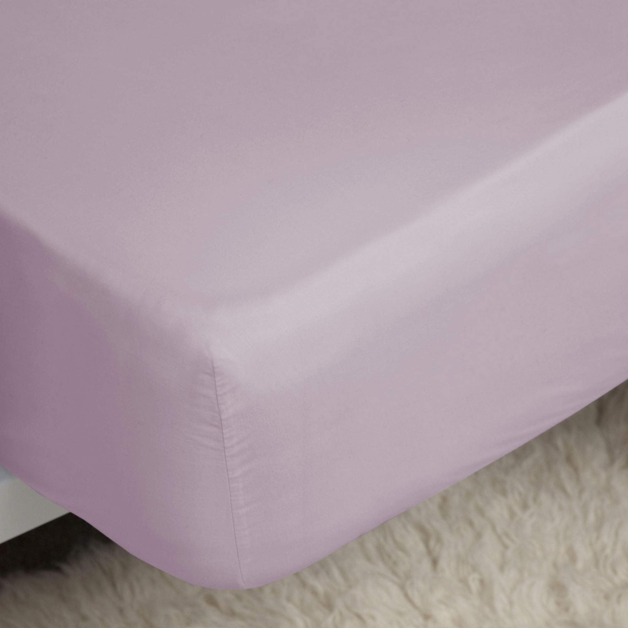 Belledorm 400 Thread Count Egyptian Cotton Extra Deep Fitted Queen Size Sheet - Duck Egg Blue - Luxury Bedding for Hotels, Guest Rooms & Master Bedrooms