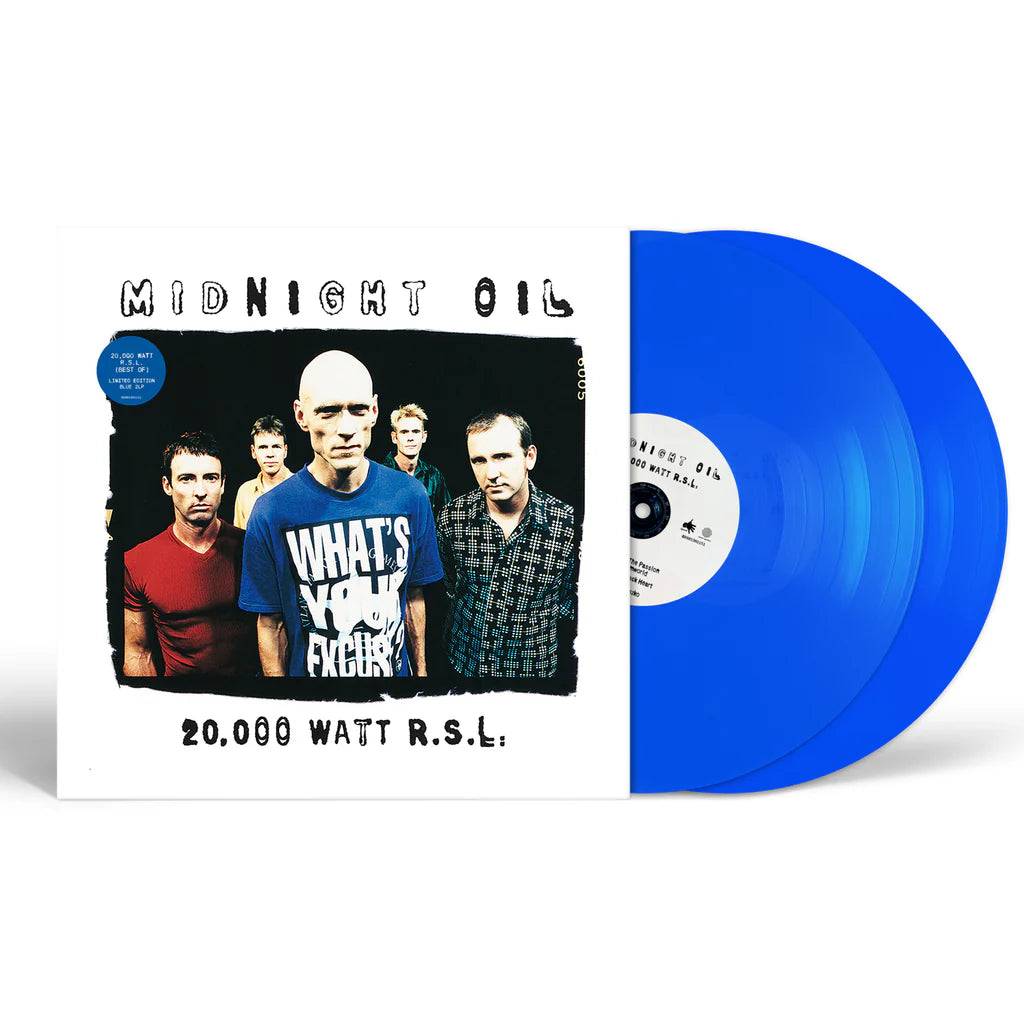 Midnight Oil 20,000 Watt RSL Limited Edition Double Vinyl LP Record | Collectible Music Album for Audiophiles & Vinyl Enthusiasts | Perfect for Home Listening & Music Collections
