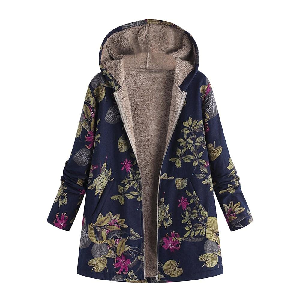 Women's Winter Fleece Jacket - Aztec Print Shacket with Long Sleeves, Fleece Lined Casual Coat for Cold Weather | Perfect for Outdoor Activities, Travel & Daily Wear