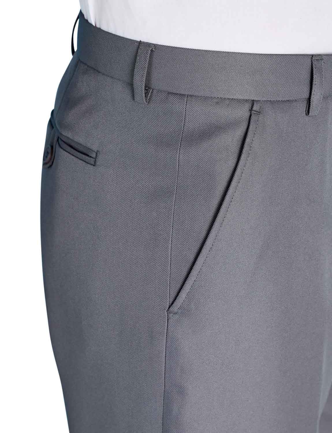 Chums Men's Smart Casual Pants - Comfortable Office & Home Wear - Stretch Formal Trousers for Business & Travel