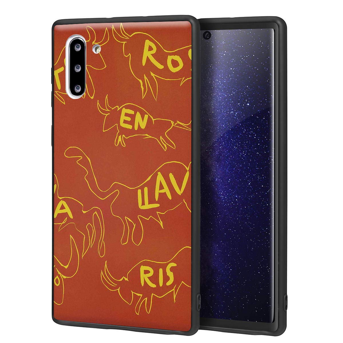 Pablo Picasso Art Case for Samsung Galaxy Note 10 | Toros in Vallauris Giclee UV Printed Phone Cover | Durable Protective Case for Artists & Art Lovers | Perfect for Work, Travel & Daily Use