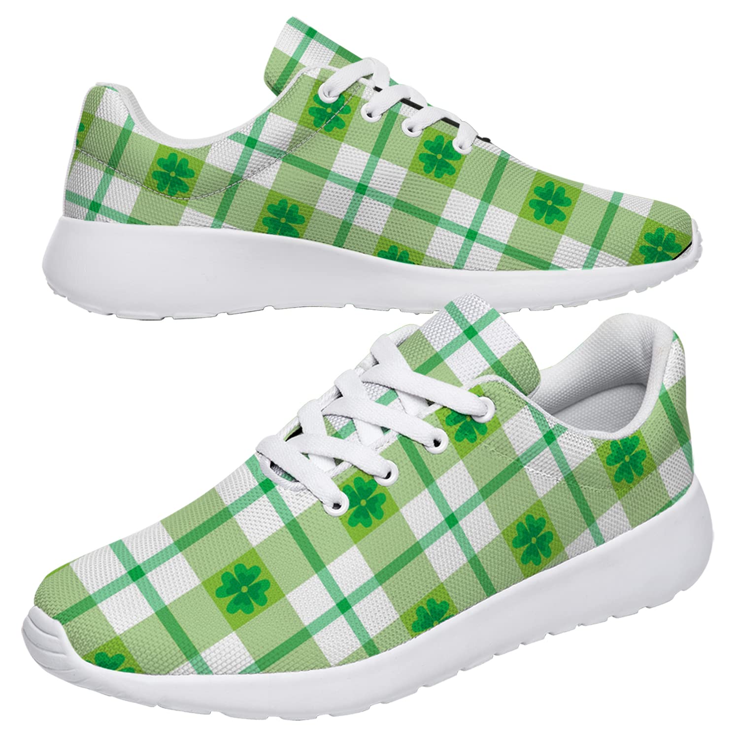 Shamrock Unisex Fashion Sneakers - Non-Slip Tennis & Golf Shoes for Women & Men | Perfect for Sports, Workouts & Casual Wear | Great Holiday Gift Idea