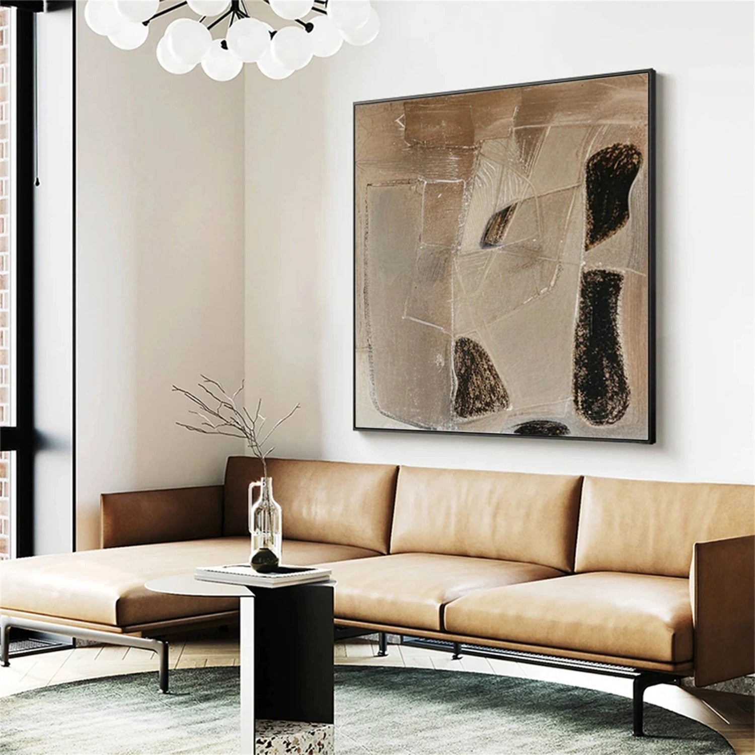 Abstract Tranquility Wall Art Print #WS204 - Modern Home Decor for Living Room, Bedroom & Office