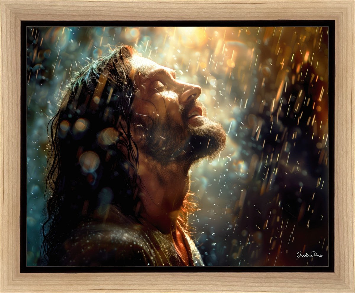 Be Thou Clean Gallery Wrap Canvas Art - Premium Handmade Wall Decor for Home & Office - Perfect for Living Room, Bedroom, and Office Spaces