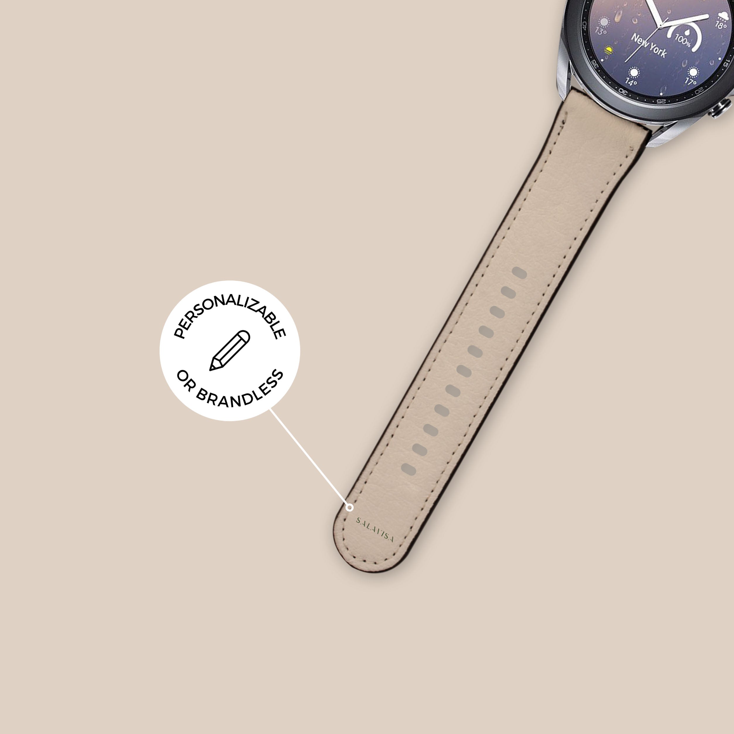 Premium Galaxy Watch Band for College Club Malibu - Stylish & Durable Smartwatch Accessory for Students, Athletes & Outdoor Enthusiasts