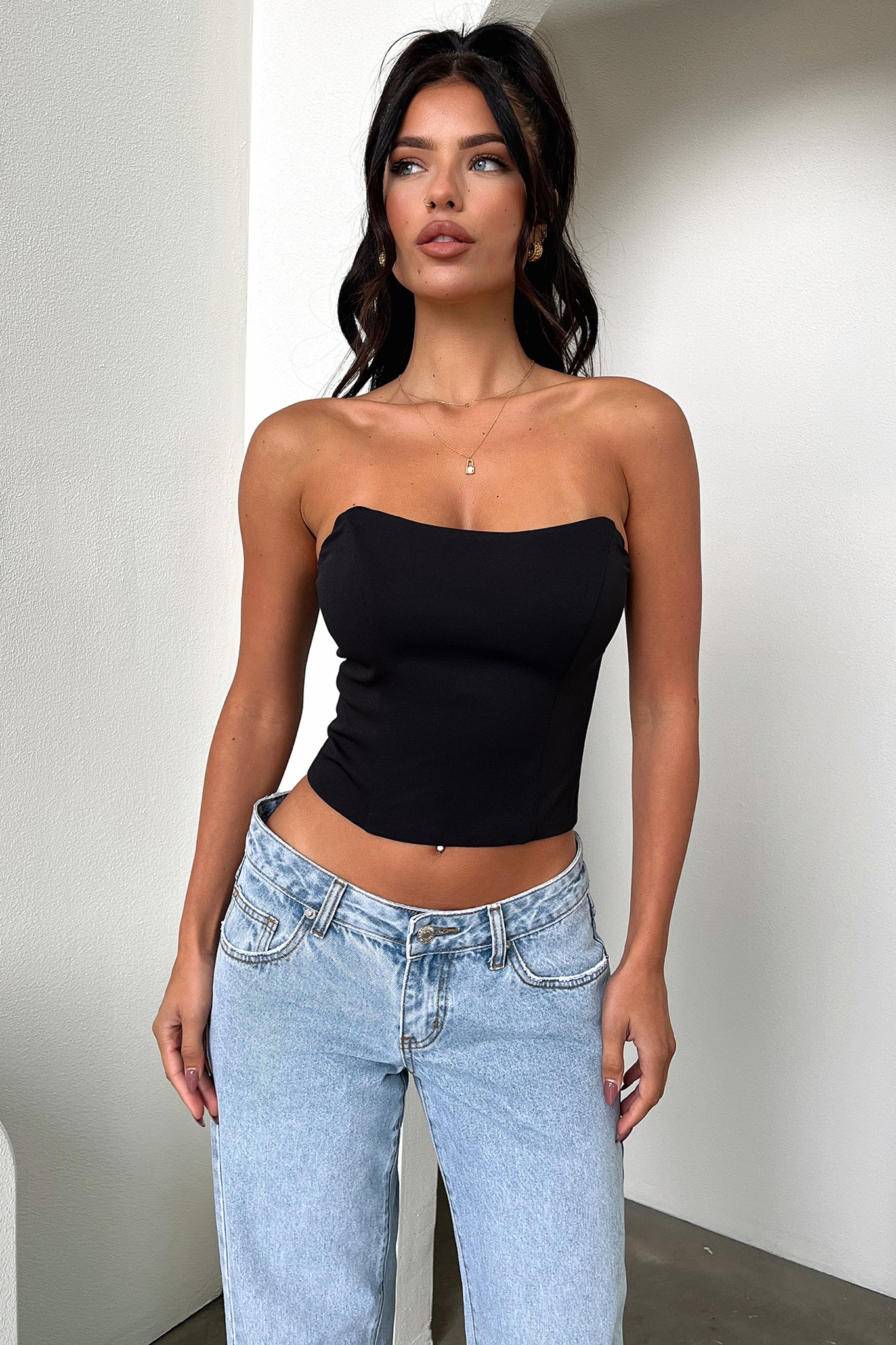 Lane Corset Black Waist Trainer for Women - Shapewear for Tummy Control & Hourglass Figure | Perfect for Waist Training, Workouts, and Evening Wear