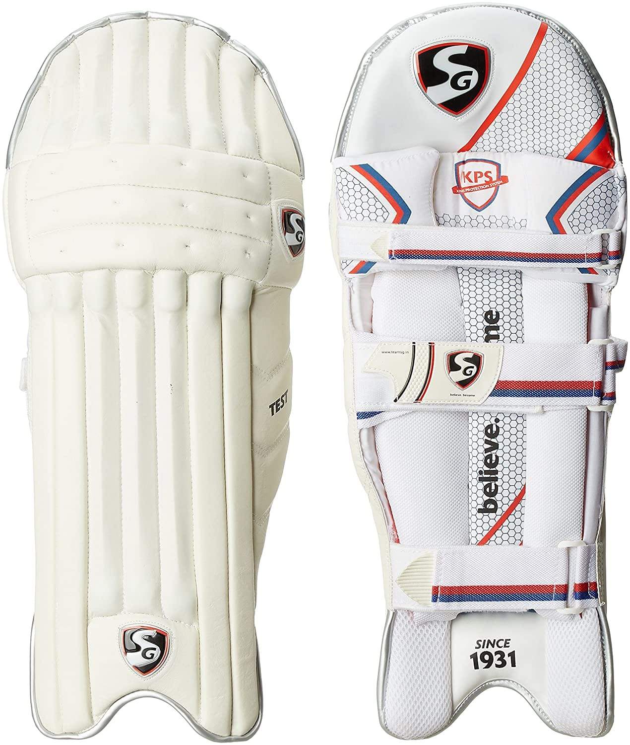 SG Test Players Cricket Batting Pads Right Handed - Premium Protection for Cricket Practice & Matches