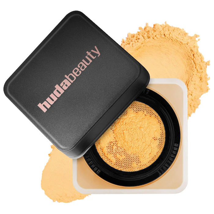 Huda Beauty Easy Bake Loose Baking & Setting Powder - Oil Control & Pore Minimizing Makeup for Flawless Finish | Perfect for Baking, Setting & Long-Lasting Matte Look