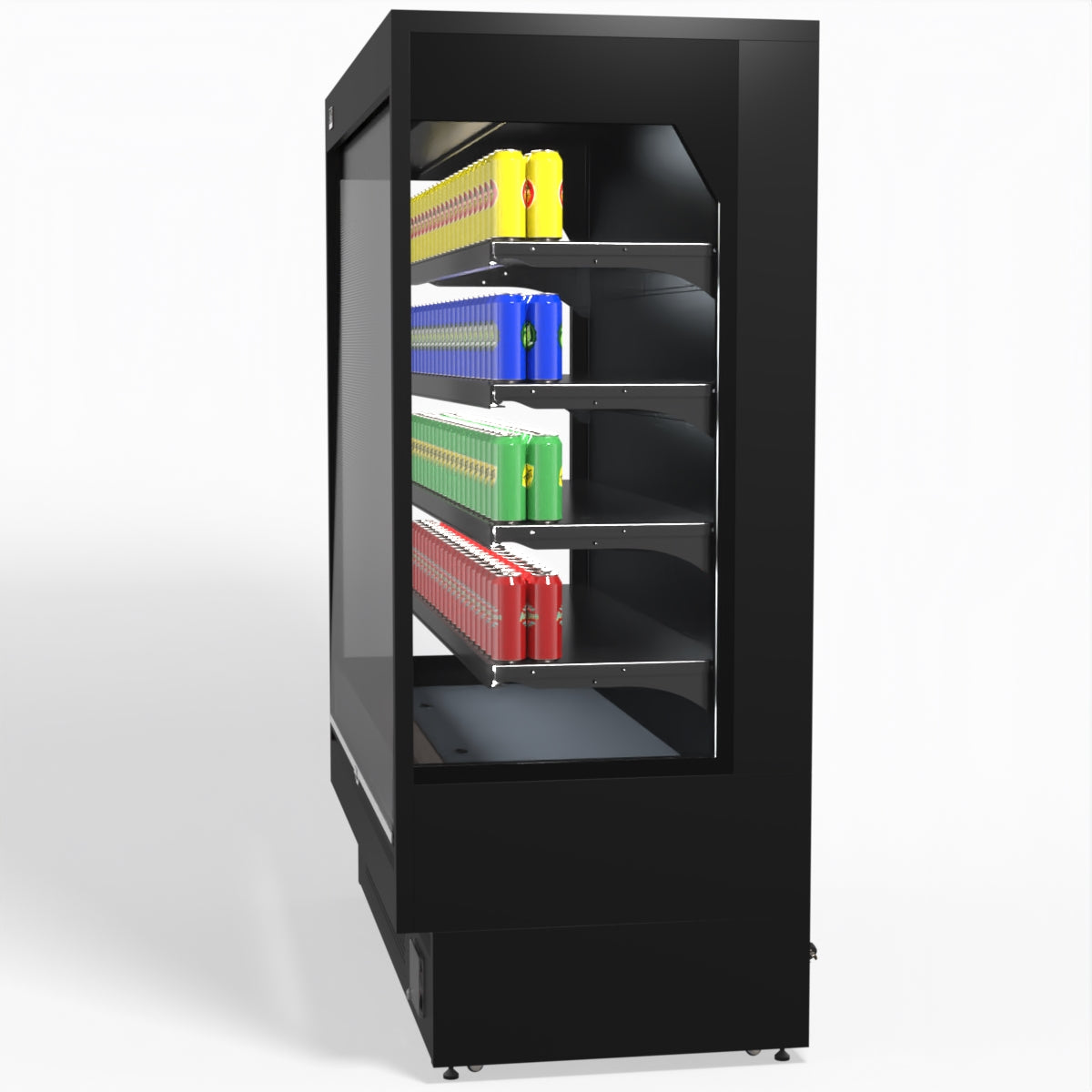 AG 1524mm Commercial Open Multi-Deck Display Refrigerator for Supermarkets - Ideal for Grocery Stores, Convenience Stores & Retail Food Display