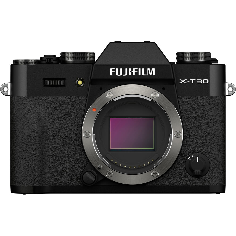 FUJIFILM X-T30 II Mirrorless Digital Camera Body Only (Black) - Perfect for Travel Photography & Vlogging