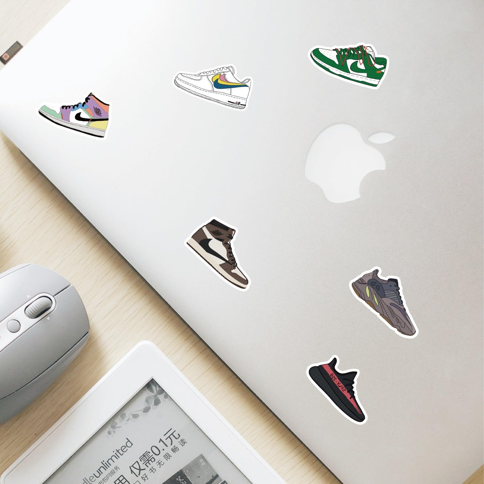 120pcs Waterproof Vinyl Stickers for Shoes, Skateboards, Notebooks & More - Cool No Repeat Decals for Teens Boys & Girls - Perfect for DIY, Graffiti, Luggage, Guitars & Car Decor