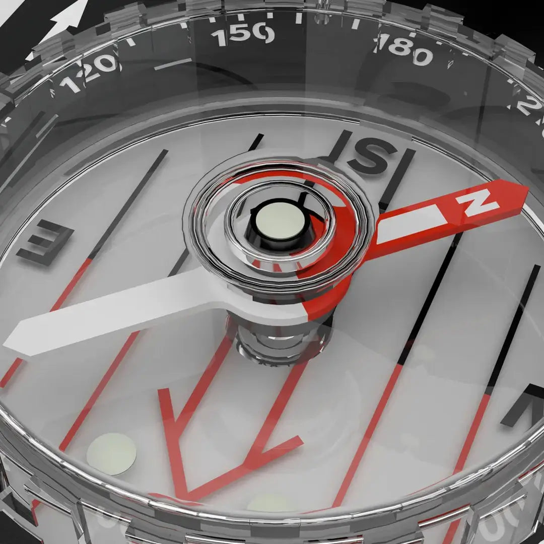 Silva Ranger SL Mirror Compass - Professional Hiking & Orienteering Compass with Mirror for Outdoor Navigation - Perfect for Camping, Backpacking & Survival Adventures