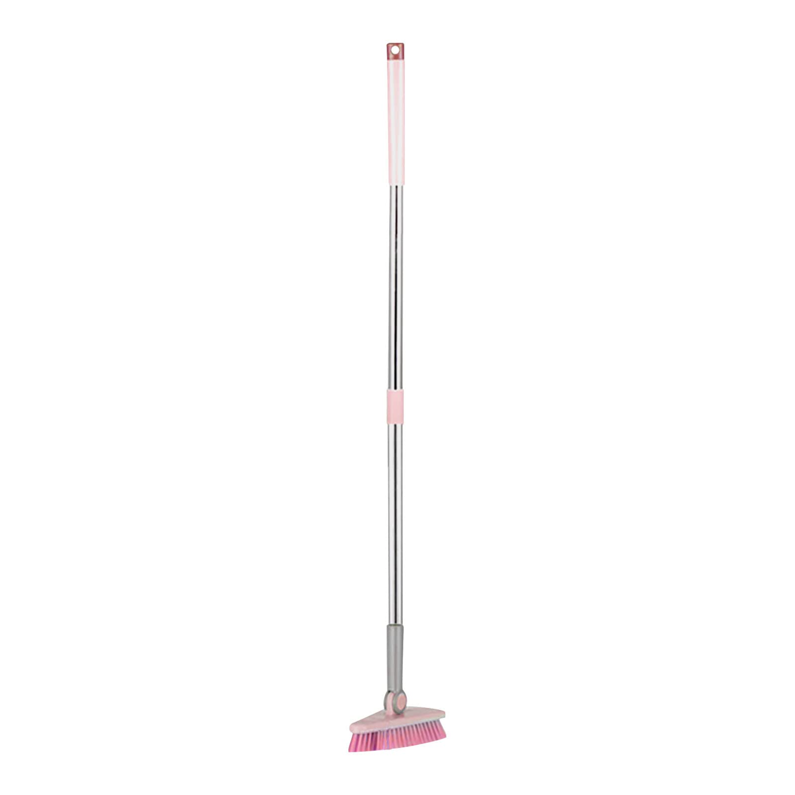 Extendable Floor Scrub Brush with Rotatable Head & Stiff Bristles - 38 Inch Long Handle Grout Brush for Bathroom, Tile, Wall & Kitchen Cleaning (Blue) | Perfect for Deep Cleaning Tubs, Showers & Hard-to-Reach Areas