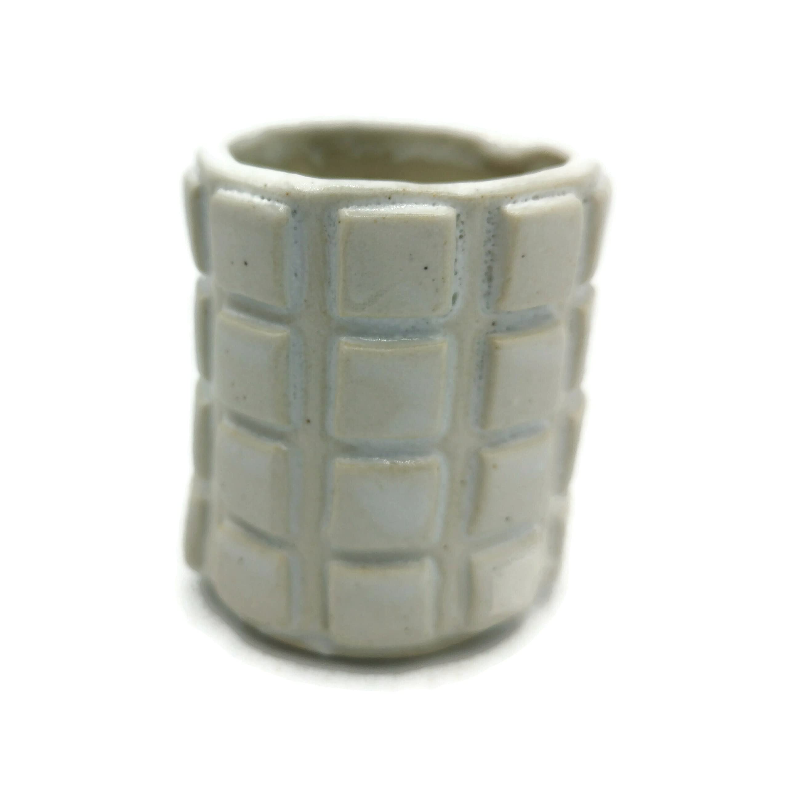 Handmade Ceramic Espresso Cups & Stoneware Shot Glasses - Durable Coffee & Whiskey Drinkware Set for Men - Perfect for Home Bar, Coffee Shops & Gifts