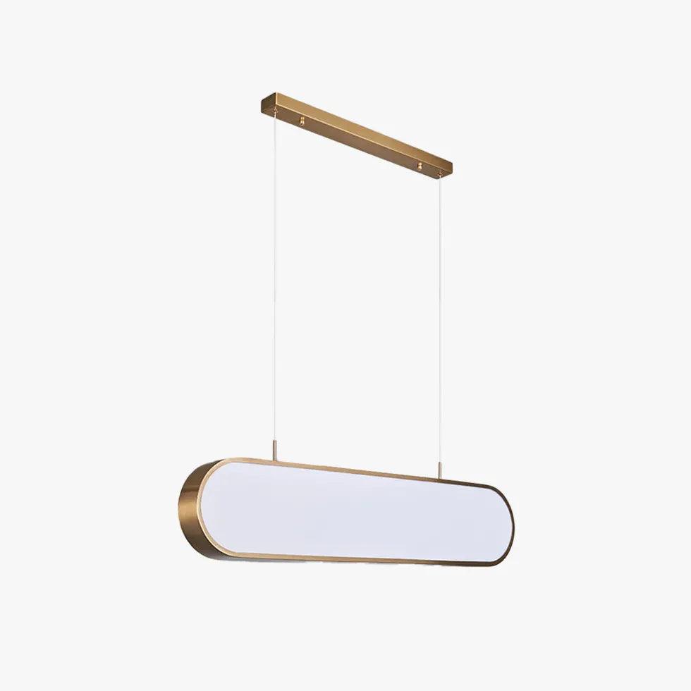 Modern Round LED Pendant Light Fixture - Dimmable Hanging Ceiling Lamp for Kitchen Island, Dining Room & Bedroom Lighting