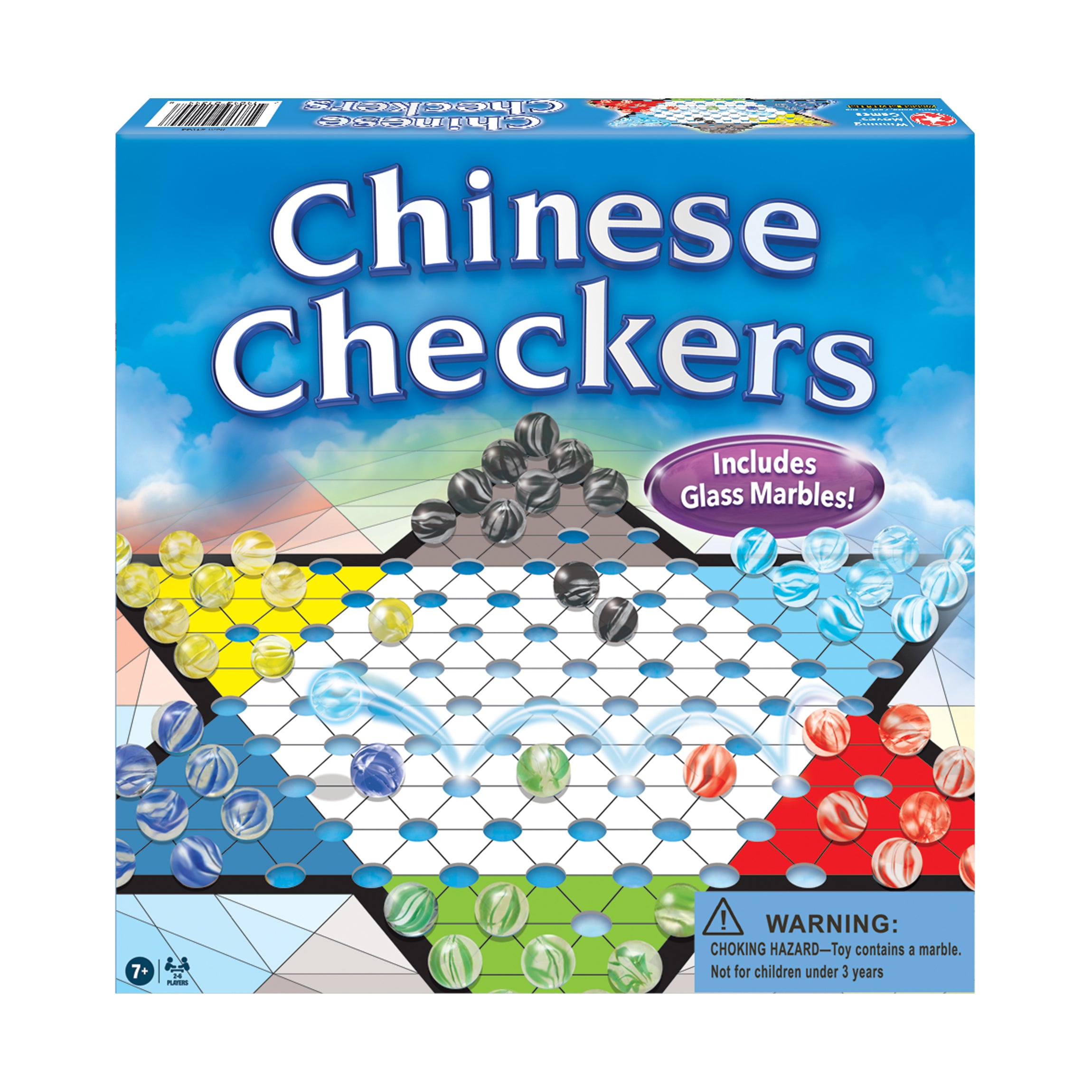 Handcrafted Classic Chinese Checkers Wooden Board Game Set - Fun Strategy Game for Family Game Nights & Kids Educational Play