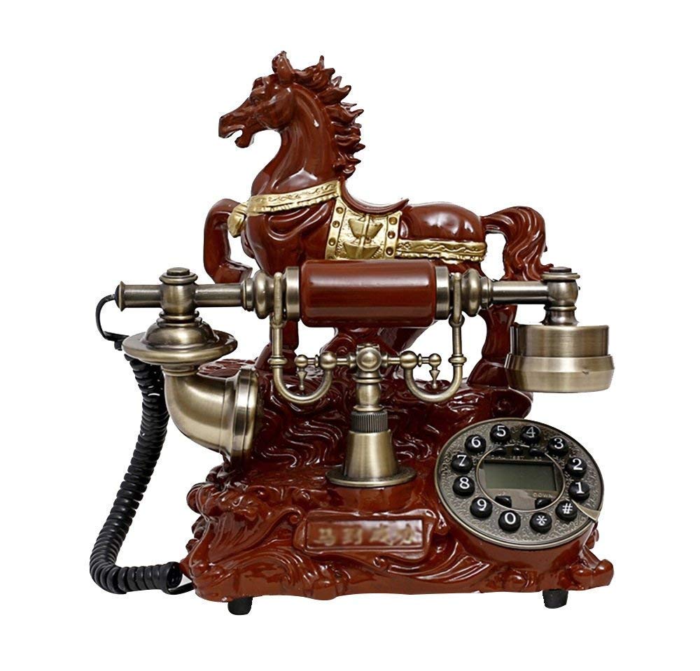Vintage Retro Corded Telephone 1970s Style - Classic Landline Phone with Curly Cord & Authentic Bell Ring in Mint Green for Home & Office | Perfect for Vintage Decor, Collectors & Nostalgic Call Experience