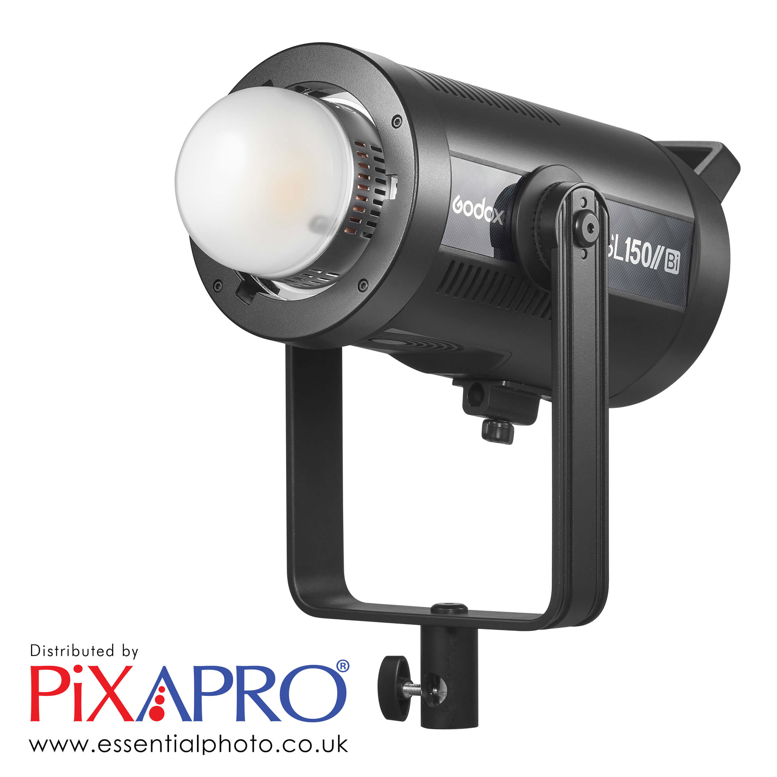 SL150IIBi Bi-Color LED Photography Light with Large LCD Display - Perfect for Studio, Portrait, and Video Lighting