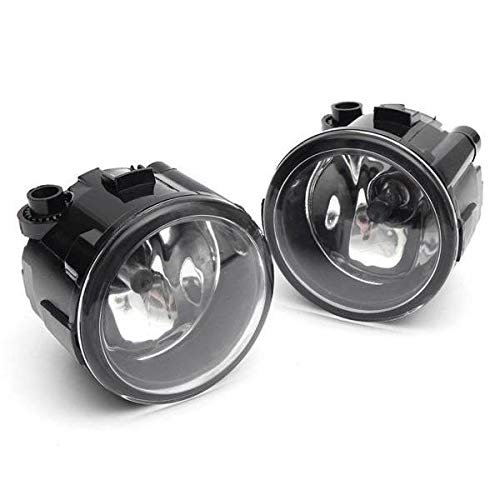 2007-2011 Nissan Versa Halogen Fog Light Kit with Bezels, Wiring, Switch & Bulbs - Direct Fit Replacement for Improved Night Visibility & Safety Driving