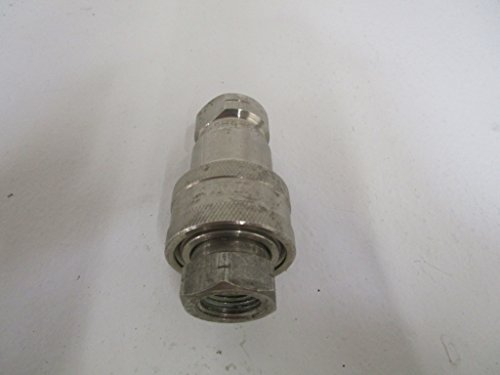 1/2-14 Stainless Steel 303 Coupler Body - 1/2 Inch Fitting for Hydraulic & Pneumatic Systems - Industrial, Plumbing & Automotive Applications