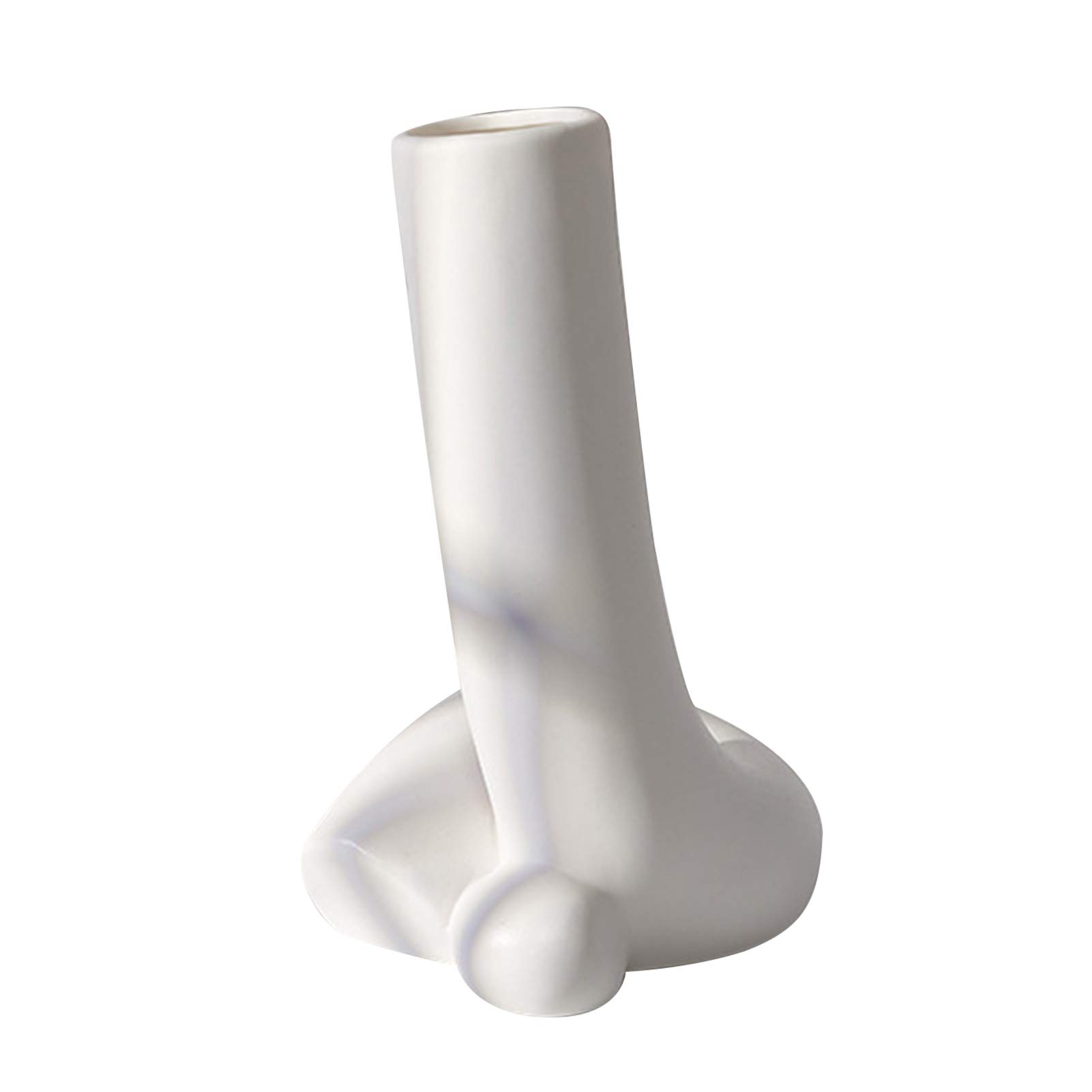 HOVTOIL Ceramic Vase - Minimalist Nordic Style Flower Holder for Home Decor, Christmas Gift, Wedding Centerpiece, Office Desk Decor