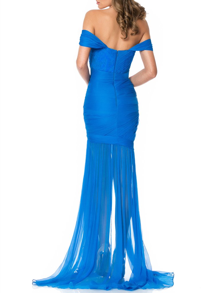 Emanni Women's Off-Shoulder Side Split Long Formal Prom Dress Rose Red Size 4 - Elegant Evening Gown for Homecoming, Wedding Guest, Cocktail Party & Special Occasions